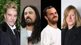 NTK John Galliano, Alessandro Michele, Matthieu Blazy và Sarah Burton (từ trái sang)