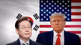 Tổng thống Hàn Quốc Lee Jae Myung (bên trái) và Tổng thống Mỹ Donald Trump đã có cuộc gặp mặt trực tiếp tại Washington vào tháng 8/2025
