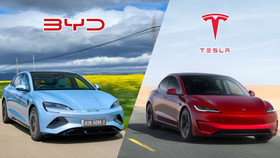 BYD sắp soán ngôi Tesla trên thị trường xe điện toàn cầu