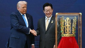 Tổng thống Mỹ Donald Trump và Tổng thống Hàn Quốc Lee Jae Myung