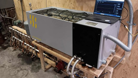 Một giàn máy đào Bitcoin có thể được sử dụng để sưởi ấm một tòa nhà rộng 223 mét vuông