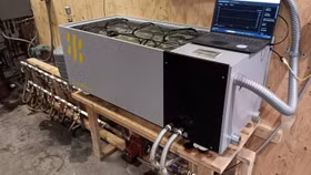 Một giàn máy đào Bitcoin có thể được sử dụng để sưởi ấm một tòa nhà rộng 223 mét vuông