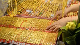 Vàng trong nước tăng nửa triệu đồng mỗi lượng