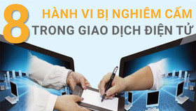 8 hành vi bị nghiêm cấm theo Luật Giao dịch điện tử 2023