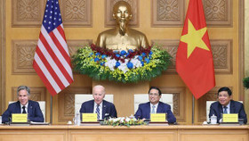 Thủ tướng Phạm Minh Chính và Tổng thống Joe Biden dự Hội nghị cấp cao Việt Nam-Hoa Kỳ