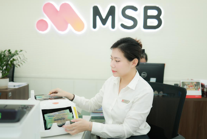 Đẩy mạnh tín dụng, MSB báo lợi nhuận 9 tháng đạt 72% kế hoạch năm