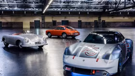 Mẫu xe concept Porsche Vision 357 chính thức ra mắt thế giới