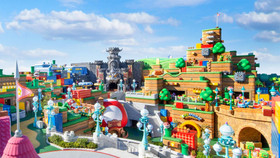 Trải nghiệm tại công viên giải trí Super Nintendo World đầu tiên ở Bắc Mỹ