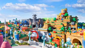 Trải nghiệm tại công viên giải trí Super Nintendo World đầu tiên ở Bắc Mỹ