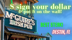 McGuire’s Irish Pub - Quán rượu được trang trí bằng gần 2 triệu USD tiền mặt