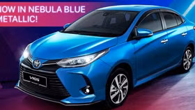 Toyota Vios 2022 có thêm màu ngoại thất xanh dương