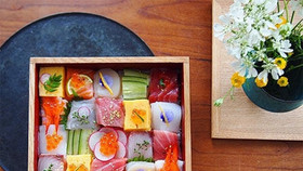 Mosaic sushi - bức tranh tuyệt đẹp của ẩm thực Nhật Bản