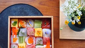 Mosaic sushi - bức tranh tuyệt đẹp của ẩm thực Nhật Bản