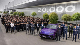 20.000 chiếc Lamborghini Urus được xuất xưởng trong vòng 4 năm