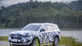 Ford Everest thế hệ mới đang trong giai đoạn thử nghiệm cuối cùng