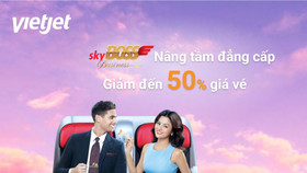 Nâng tầm đẳng cấp cùng Vietjet Air với ưu đãi 50% hạng vé Skyboss Business & Skyboss