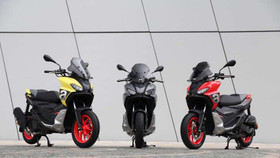 Xe tay ga Aprilia SR GT 200 chuẩn bị được bán ra tại Malaysia