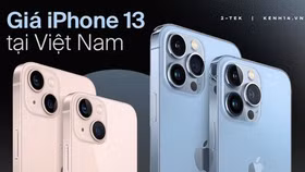 Giá bán iPhone 13 tại Việt Nam được nhiều đại lý công bố