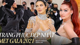 Điểm danh những bộ cánh đẹp nhất Met Gala 2021