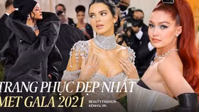 Điểm danh những bộ cánh đẹp nhất Met Gala 2021