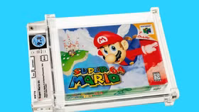 Băng video game Super Mario 64 được bán với giá kỷ lục 1,56 triệu USD