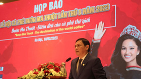 Họp báo Lễ hội Cà phê Buôn Ma Thuột lần thứ 8 năm 2023 tại Hà Nội