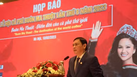 Họp báo Lễ hội Cà phê Buôn Ma Thuột lần thứ 8 năm 2023 tại Hà Nội