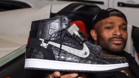 PJ Tucker chơi lớn khi diện mẫu giày Nike Air Jordan 1 nạm kim cương