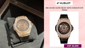 Hublot - chiếc đồng hồ dành cho "người chơi hệ kim cương"