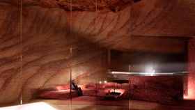 Resort chạm khắc tinh xảo ẩn mình giữa lòng sa mạc