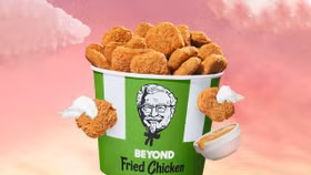 KFC bổ sung gà rán thuần chay vào menu mới