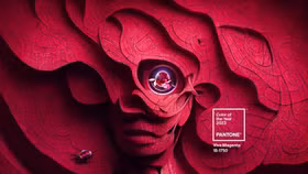 Xu hướng làm đẹp lấy cảm hứng từ sắc màu năm 2023 Viva Magenta