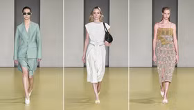 Kỹ thuật chế tác và màu sắc đẹp mê hồn trong BST Salvatore Ferragamo Xuân – Hè 2021