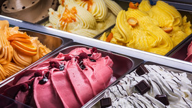 Gelato đặc sản mát lạnh của đất nước hình chiếc ủng