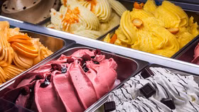 Gelato đặc sản mát lạnh của đất nước hình chiếc ủng