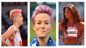 Nhìn lại những mái tóc thời trang, cá tính tại Olympic Tokyo 2020