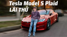 Khám phá Tesla Model S Plaid 2021: xe điện 1020 mã lực