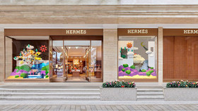 Cửa hàng mới của Hermès tại Union Square mang đậm nét văn hoá truyền thống