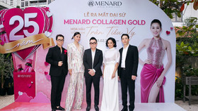 Hoa hậu Trần Tiểu Vy làm đại sứ Menard Collagen Gold