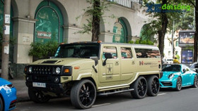 Chiếc SUV 6 bánh Hummer H6 Player Edition hàng độc tại Việt Nam