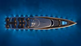 Choáng ngợp với ý tưởng chiếc siêu du thuyền Project Comète dài 83m
