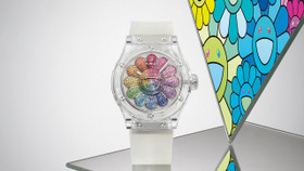 Takashi Murakami mang một "cầu vồng màu sắc” đến với Hublot Classic Fusion