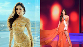 Nhìn lại thời trang ấn tượng ấn của Khánh Vân tại Miss Universe