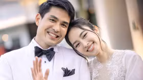 Ba bộ váy cưới của 'Hoa hậu chuyển giới đẹp nhất Thái Lan'