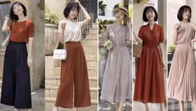 Outfit thời trang thanh lịch cho phụ nữ trung niên