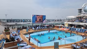 Không gian giải trí trên du thuyền hiện đại bậc nhất thế giới