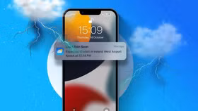 Ứng dụng Thời tiết của iPhone có thể cảnh báo sớm các thiên tai bão lũ