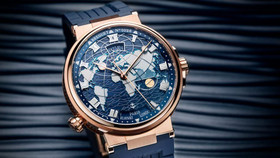 Đồng hồ chuyên dụng Breguet Marine Hora Mundi 5557: Sáng tạo kinh điển