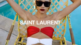 Chiến dịch cho bộ sưu tập Hè 2022 - Saint Laurent chào hè nóng bỏng