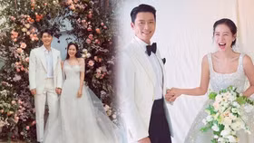 Hôn lễ thế kỷ cặp đôi Hyun Bin và Son Ye Jin thu hút người hâm mộ